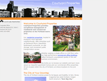 Tablet Screenshot of courtyardproperties.com